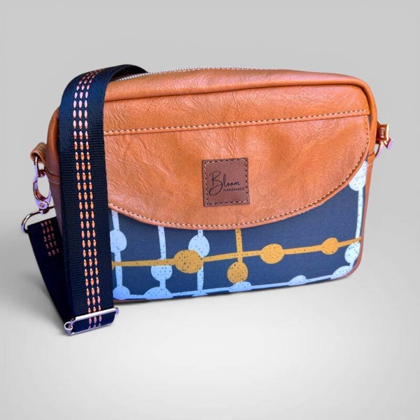 Tan crossbody bag