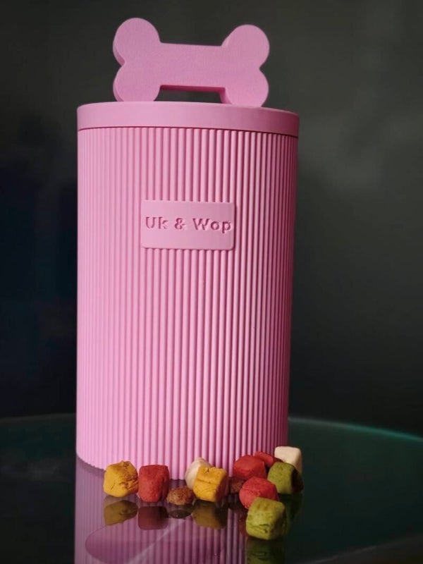 Design koekjespot voor de hond (met naam)