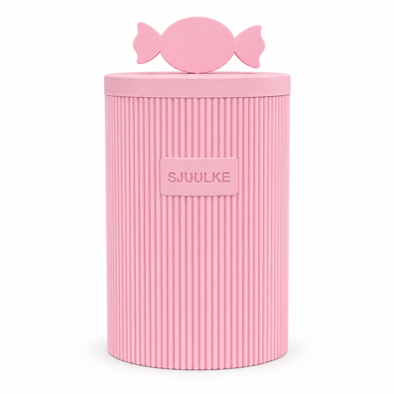 Design pot met snoepje en naam