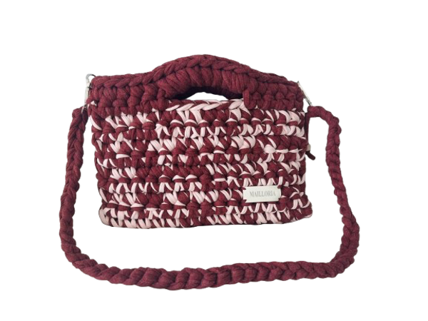 Pochette Elyra bordeaux