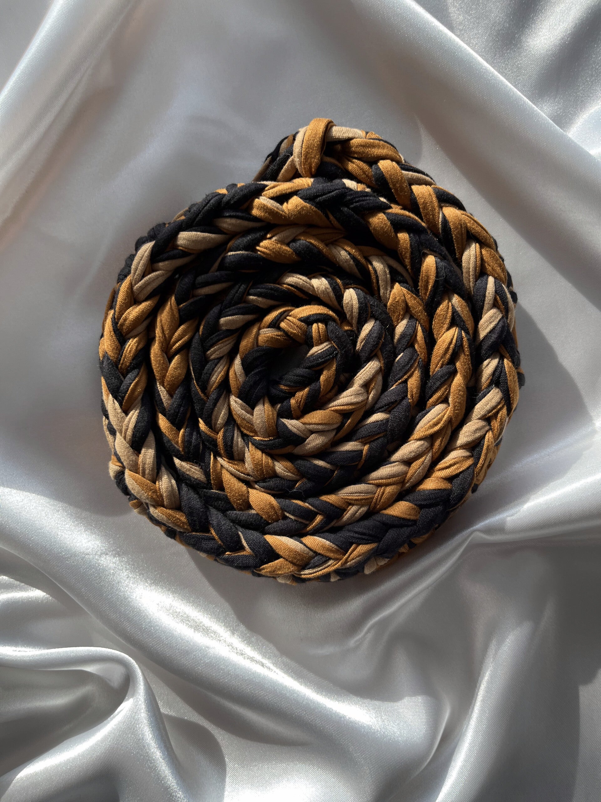 Bandoulière Noir-Beige-Brun
