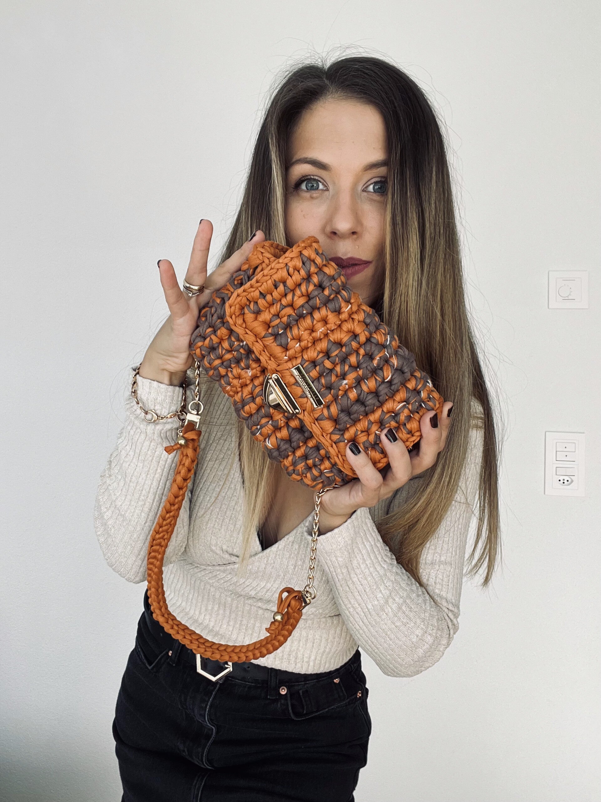 Mini Astrella Brun/Cotta