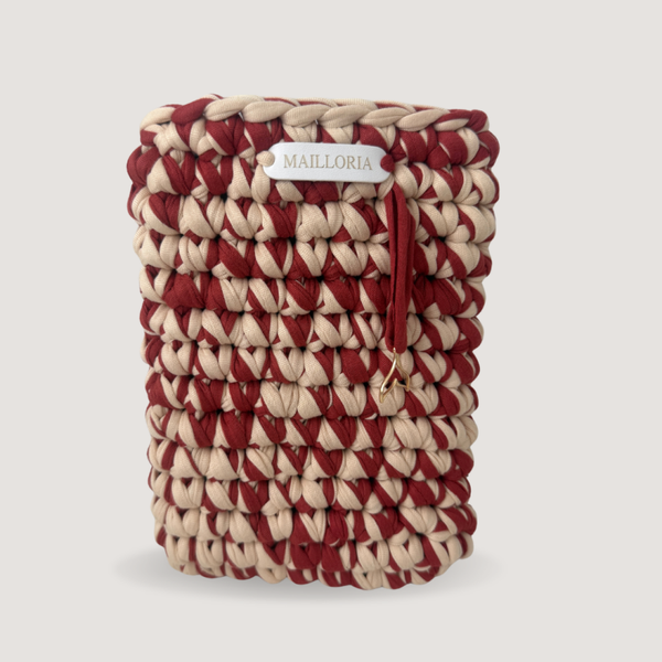 Pochette Beige Pêche
