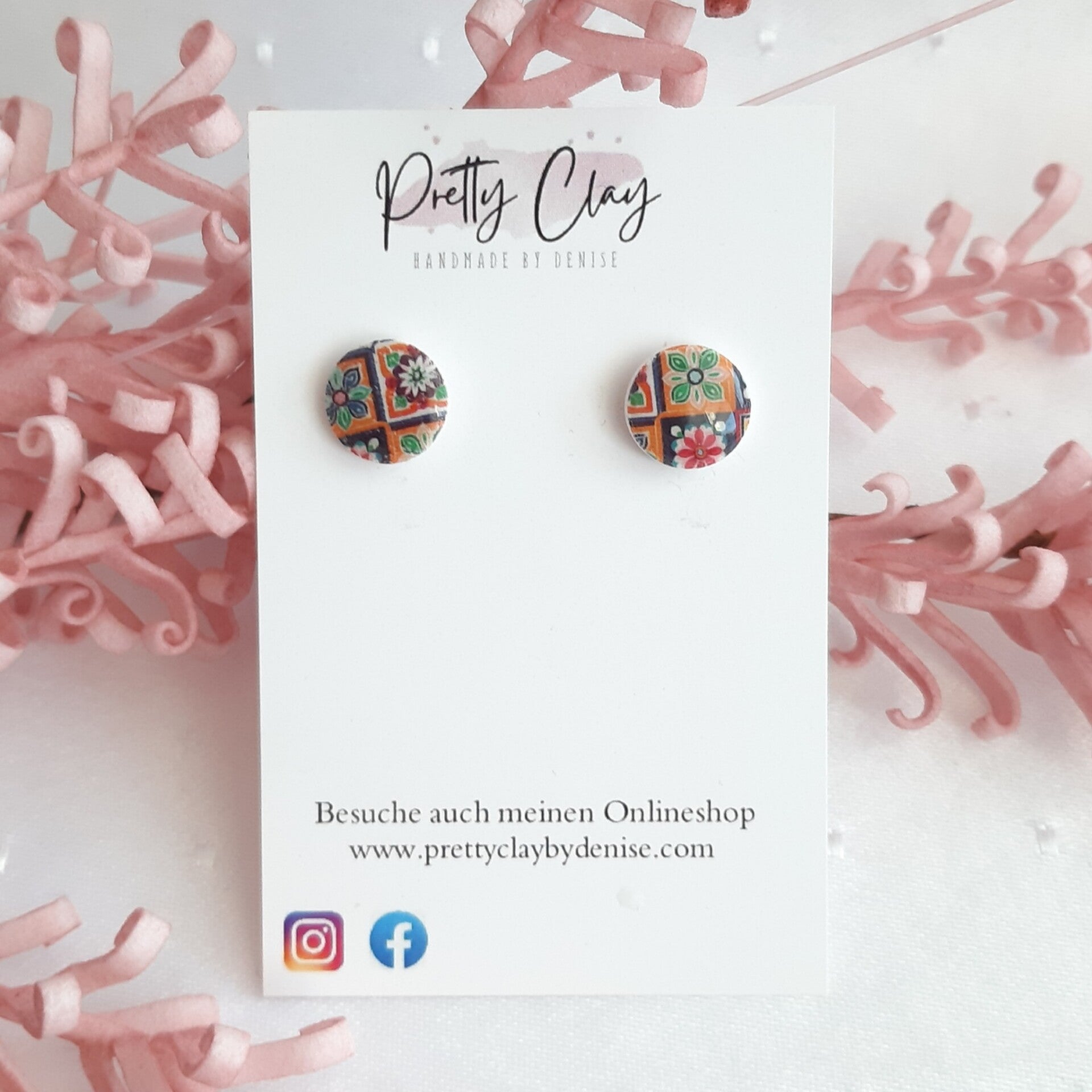 Ohrstecker - orientalisches Muster