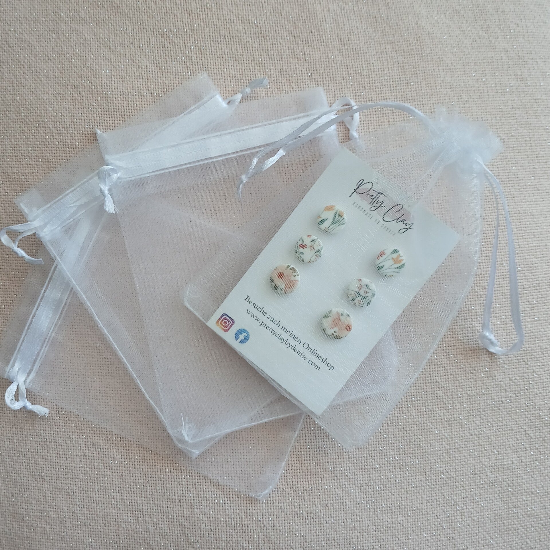 Organzasäckchen Weiß