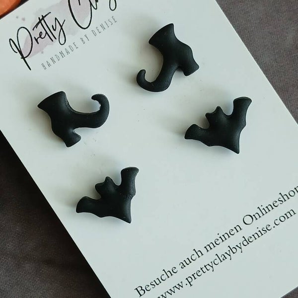 Ohrstecker | Fledermaus | Hexenstiefel