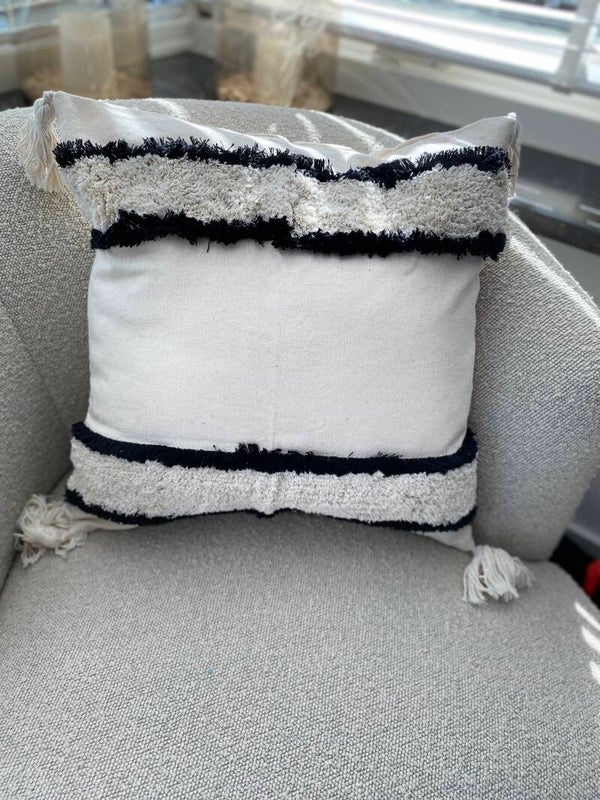 Kussen Boho black 50 x 50