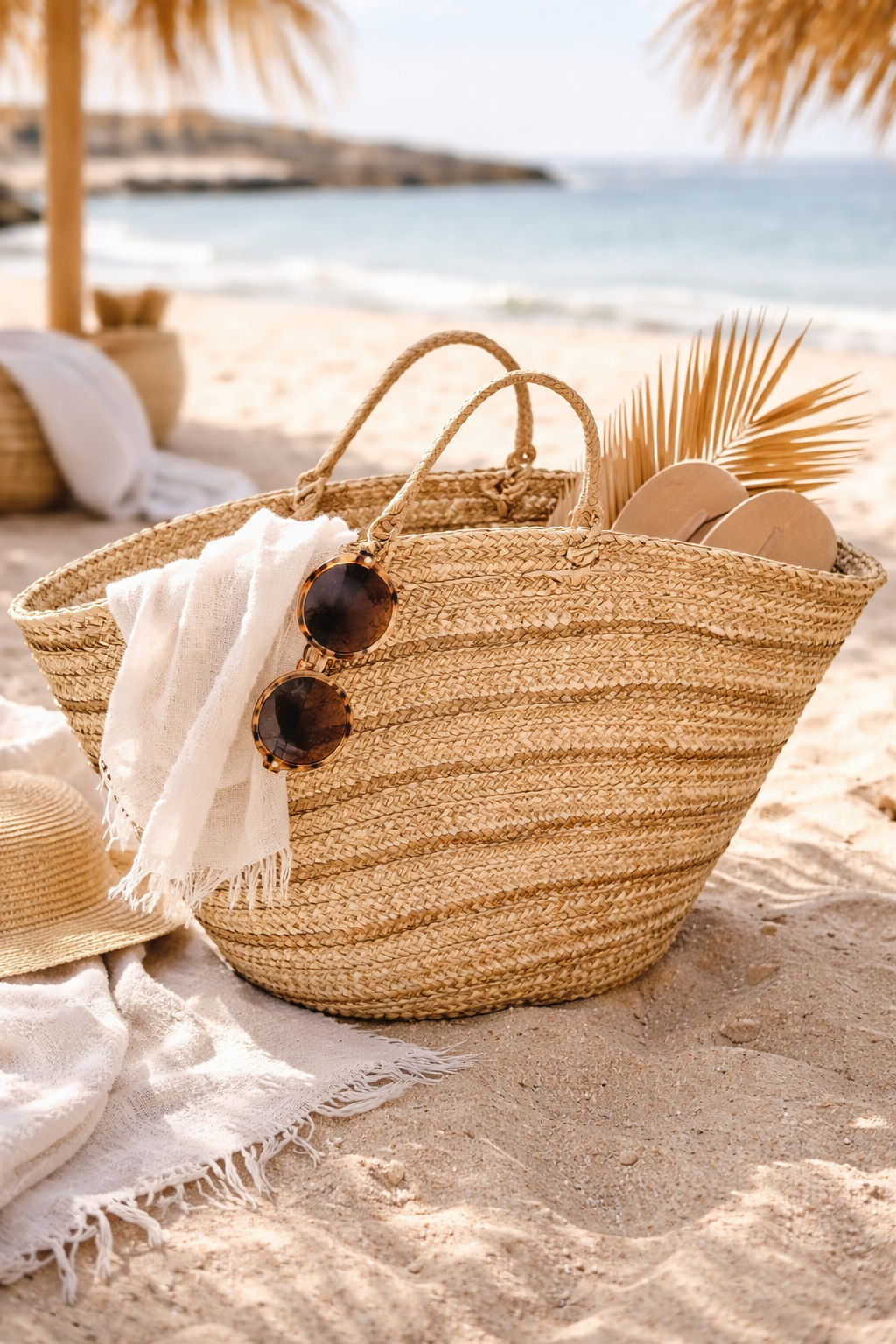 Strand tas  Beachy Gold