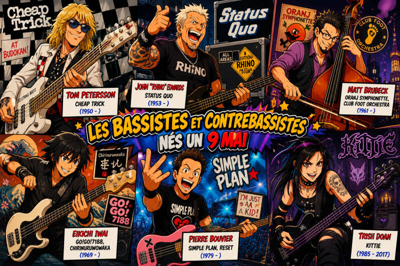 Né(e)s un 9 mai ! Bon anniversaire à...