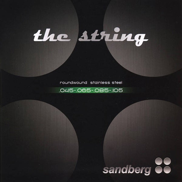 SANDBERG® CORDES BASSE ACIER INOXYDABLE 045-105