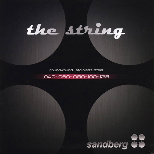 SANDBERG® CORDES BASSE 5 CORDES ACIER INOXYDABLE 040-130
