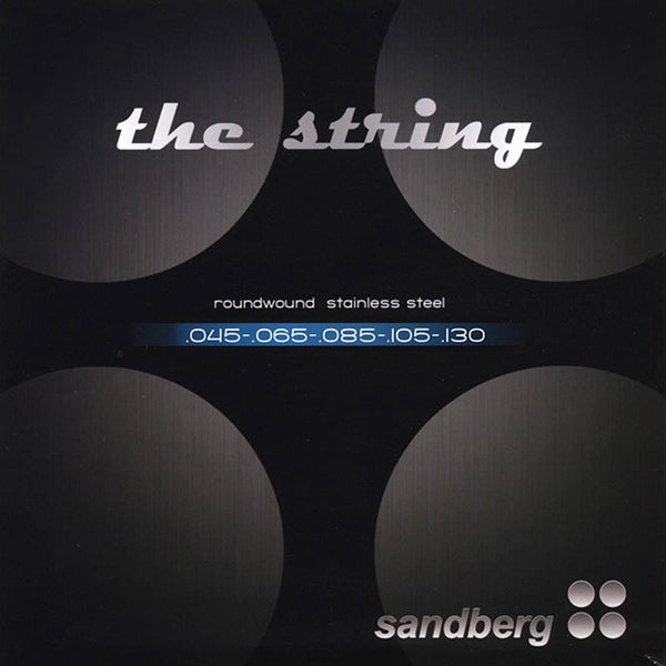 SANDBERG® CORDES BASSE 5 CORDES ACIER INOXYDABLE 045-130