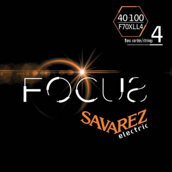 SAVAREZ® FOCUS CORDES BASSE ÉLECTRIQUE 4 CORDES 040-100