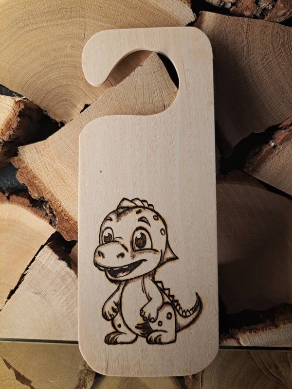 Türanhänger + Motiv + Name (optional)