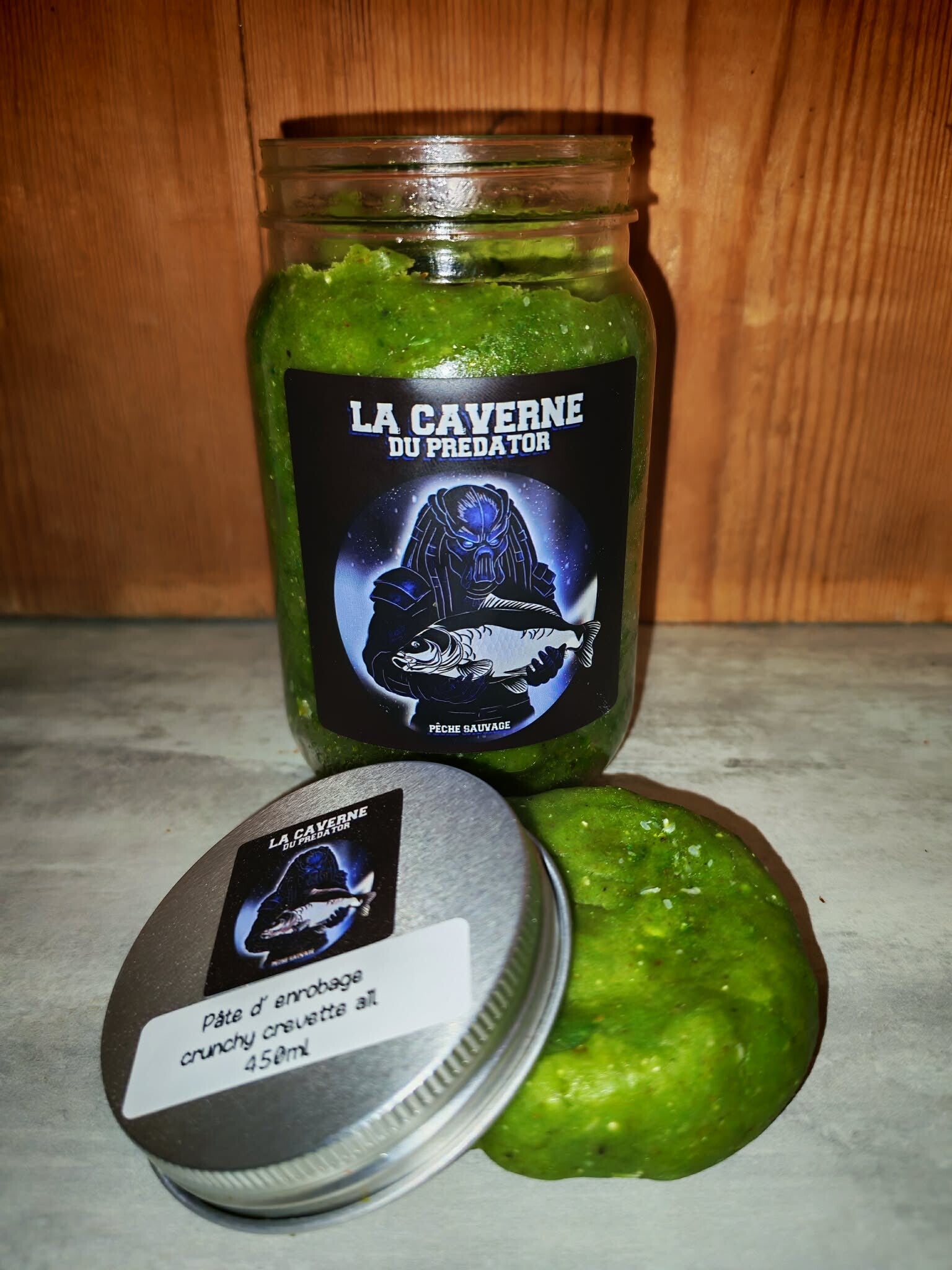 Pate d' enrobage " crunchy crevette ail "