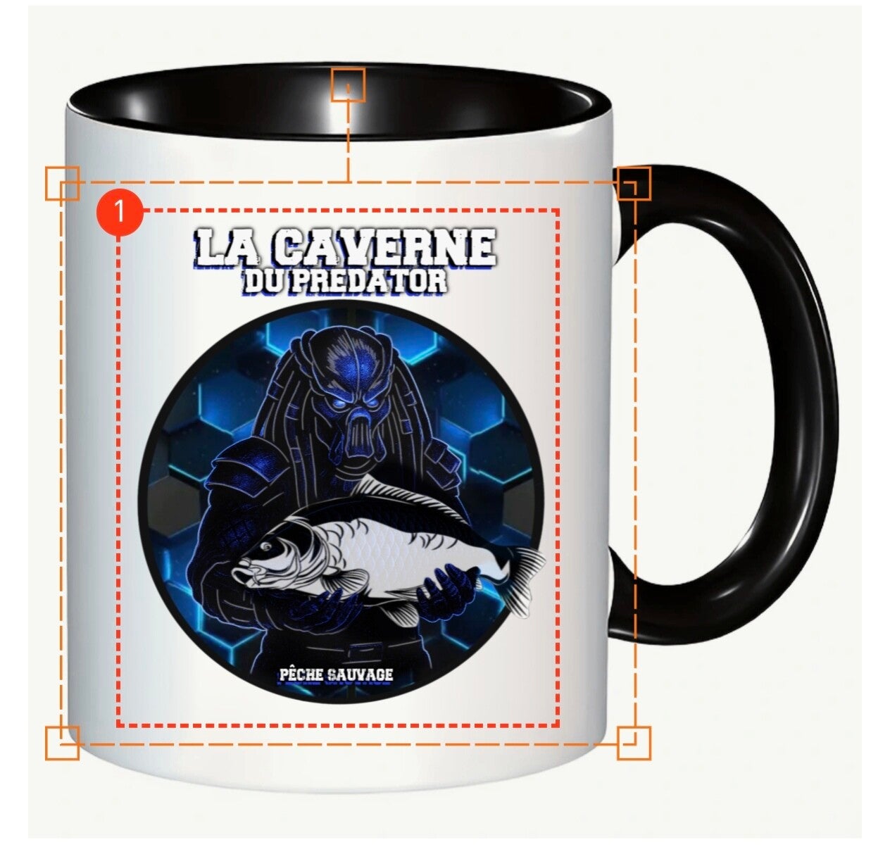 Tasse " La caverne du predator"