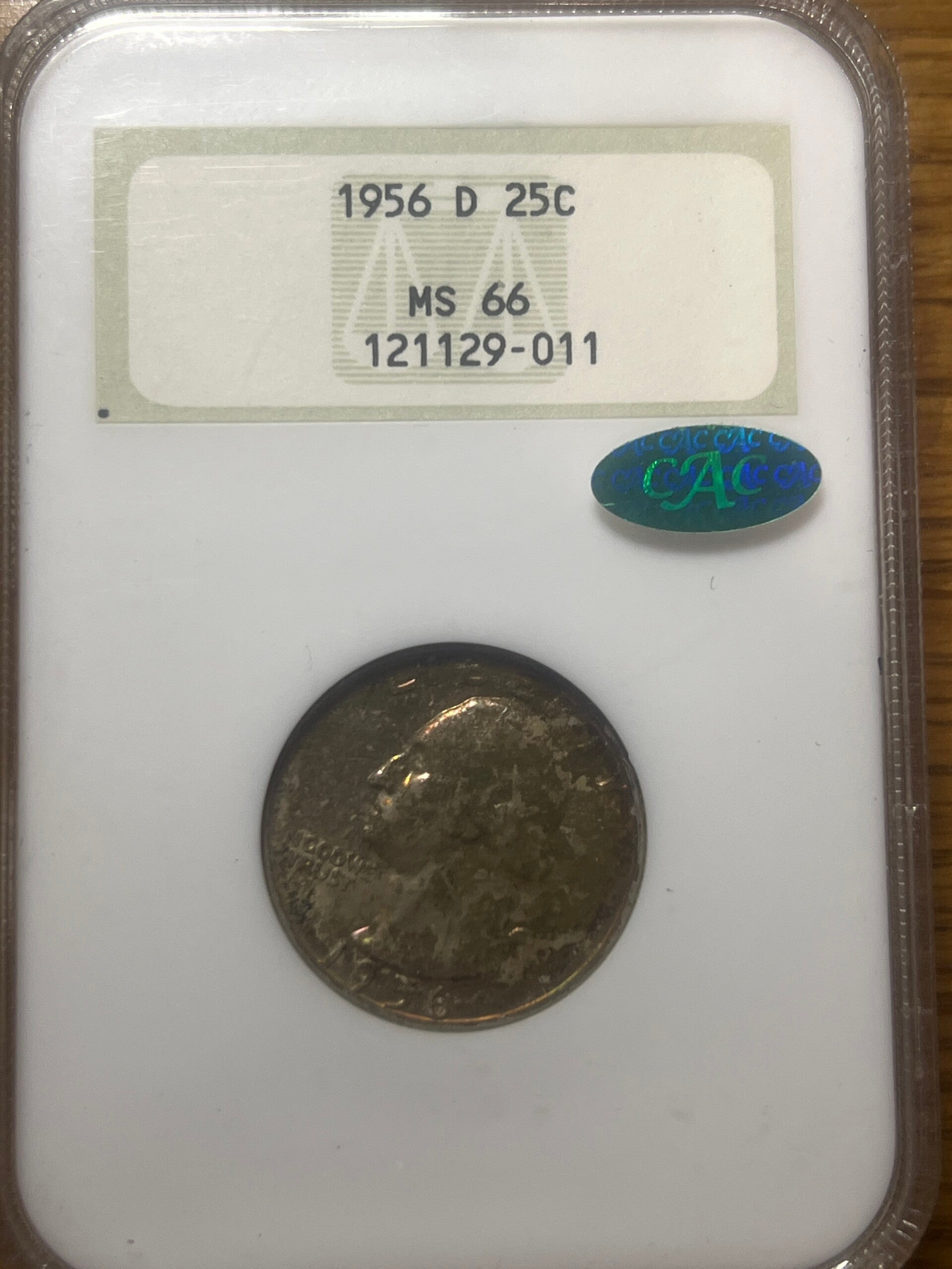 1956-D Washington Quarter