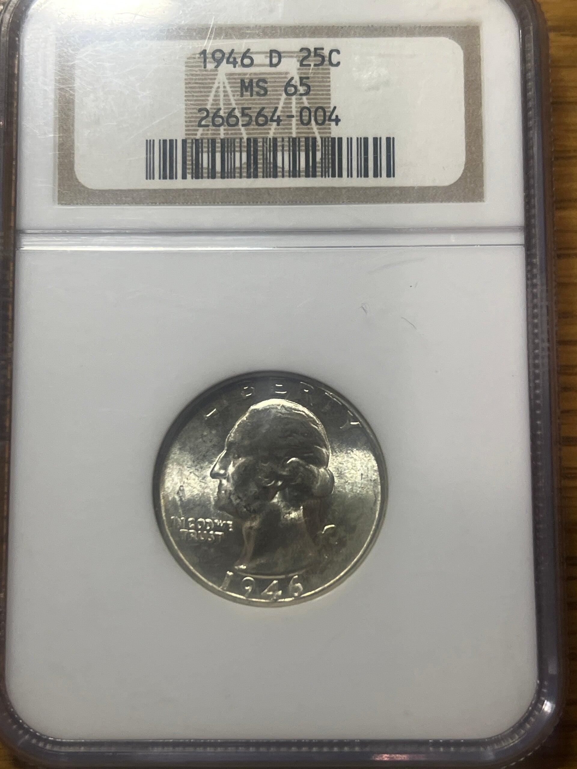 1946-D Washington Quarter