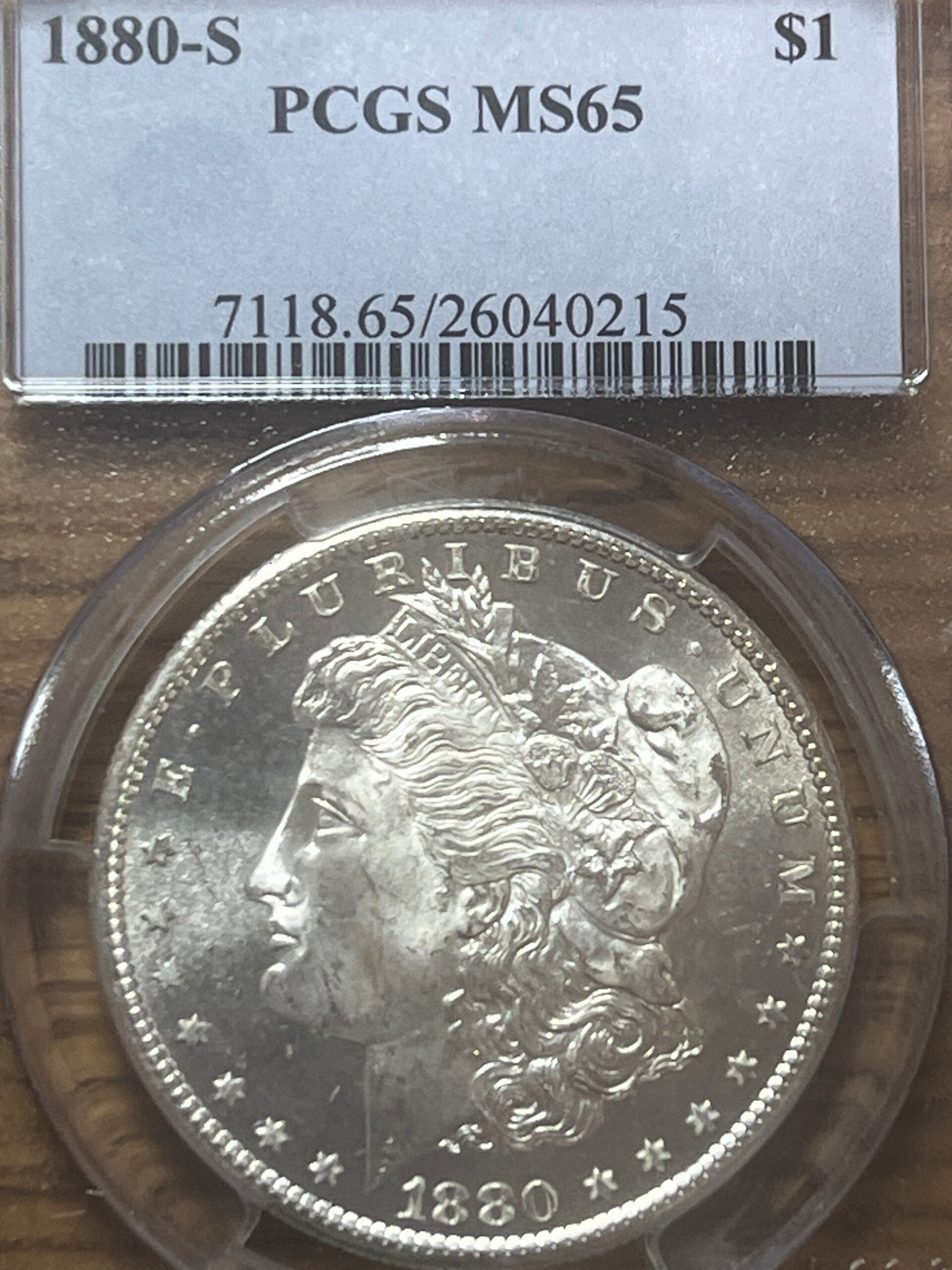 1880-S Morgan Dollar
