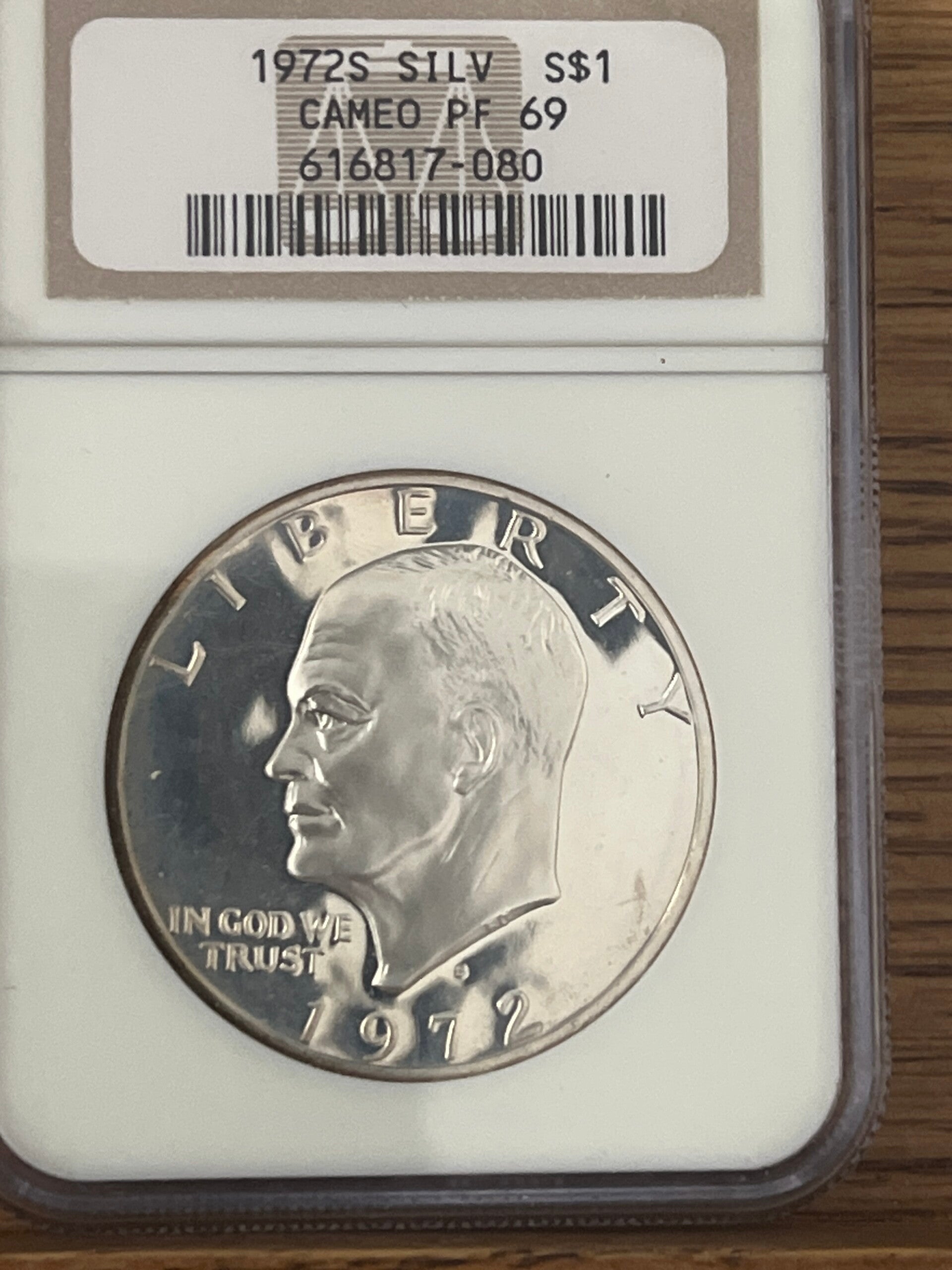 1972-S Eisenhower Dollar