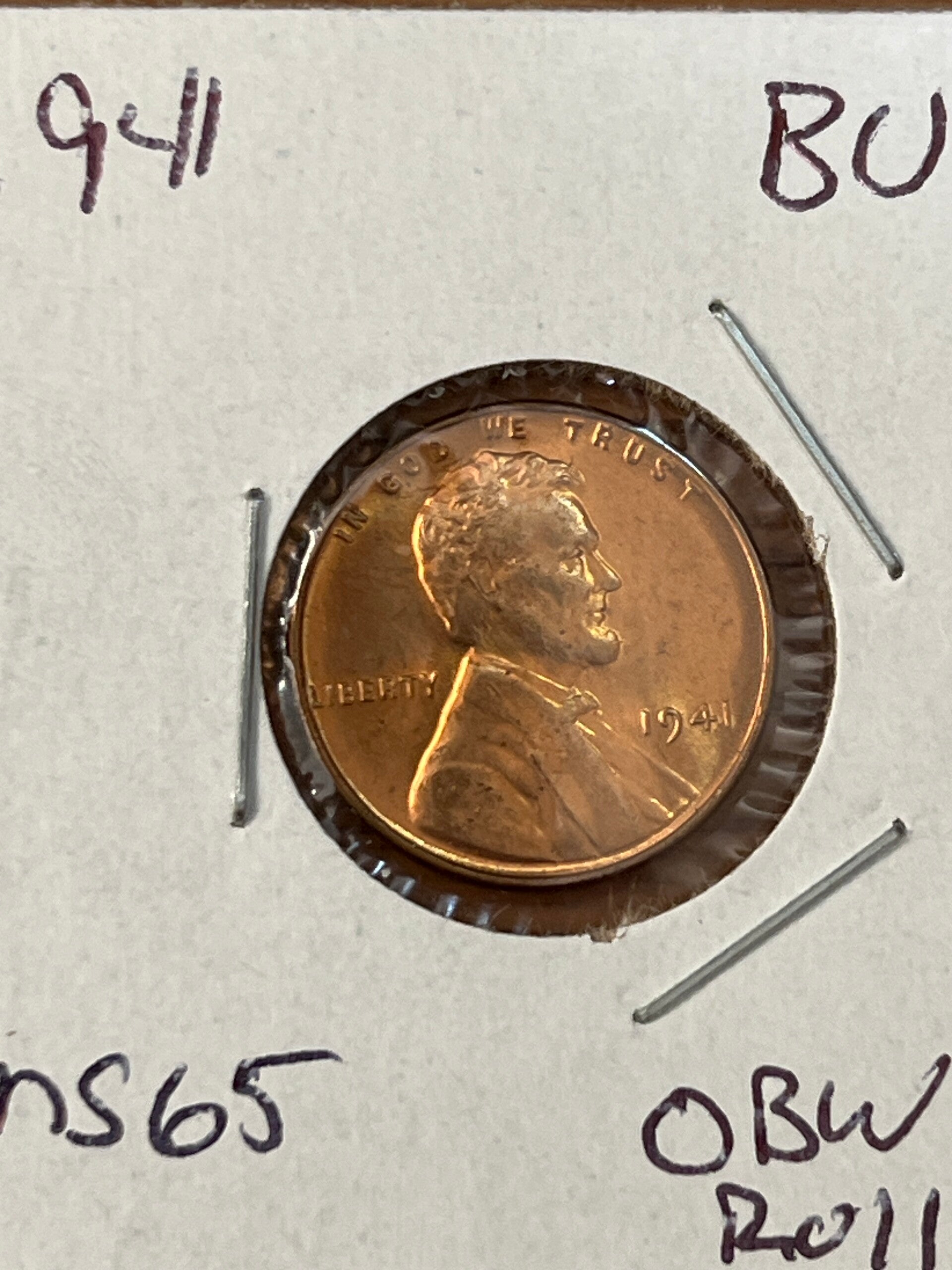 1941 Lincoln Cent