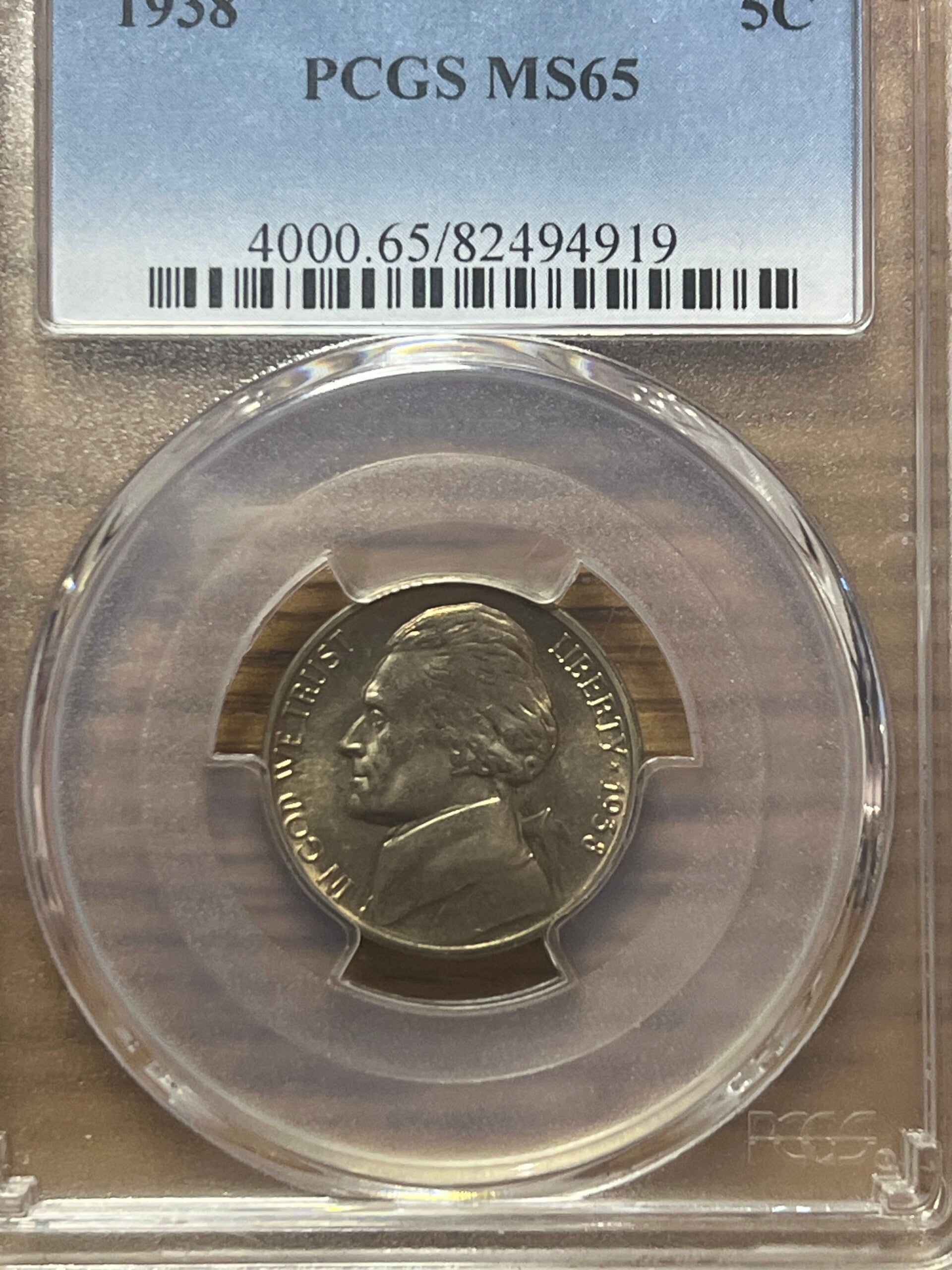 1938 Jefferson Nickel