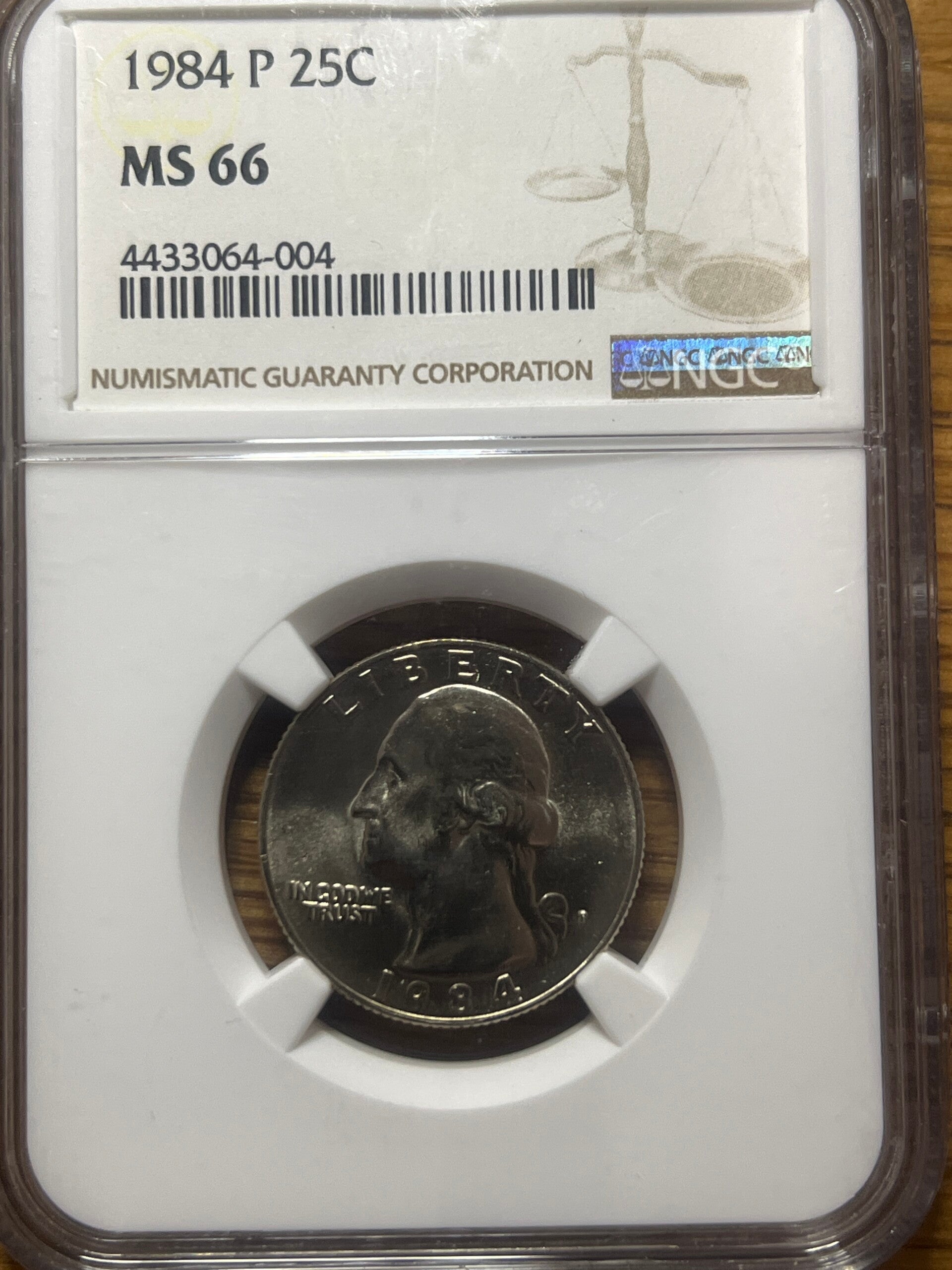 1984 Washington Quarter