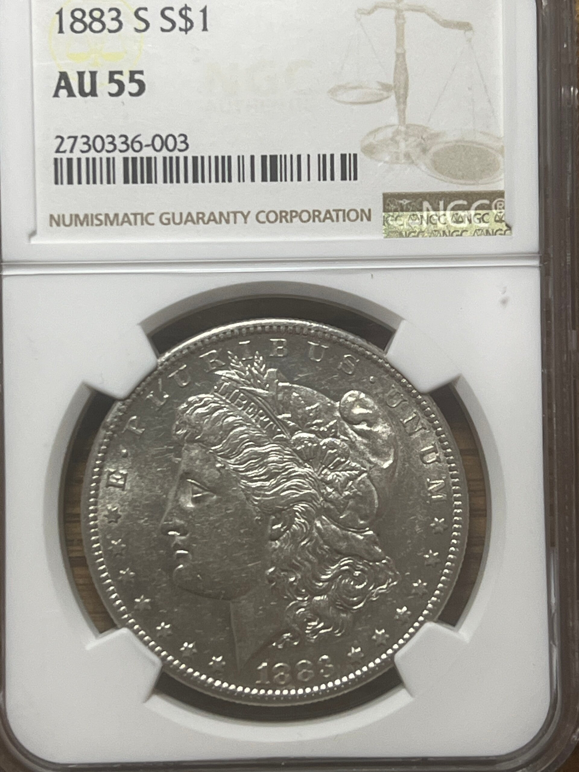 1883-S Morgan Dollar