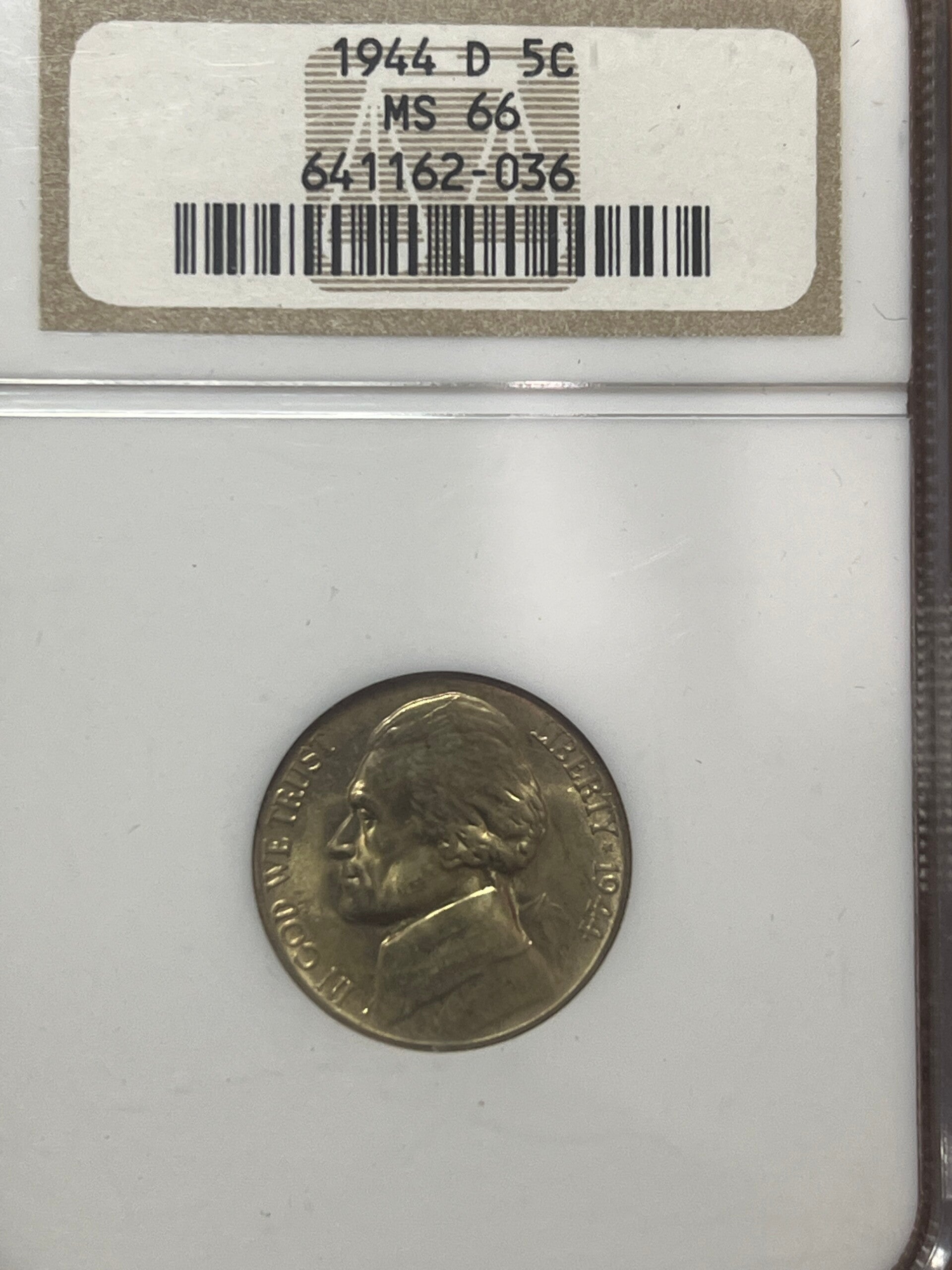 1944-D Jefferson Nickel