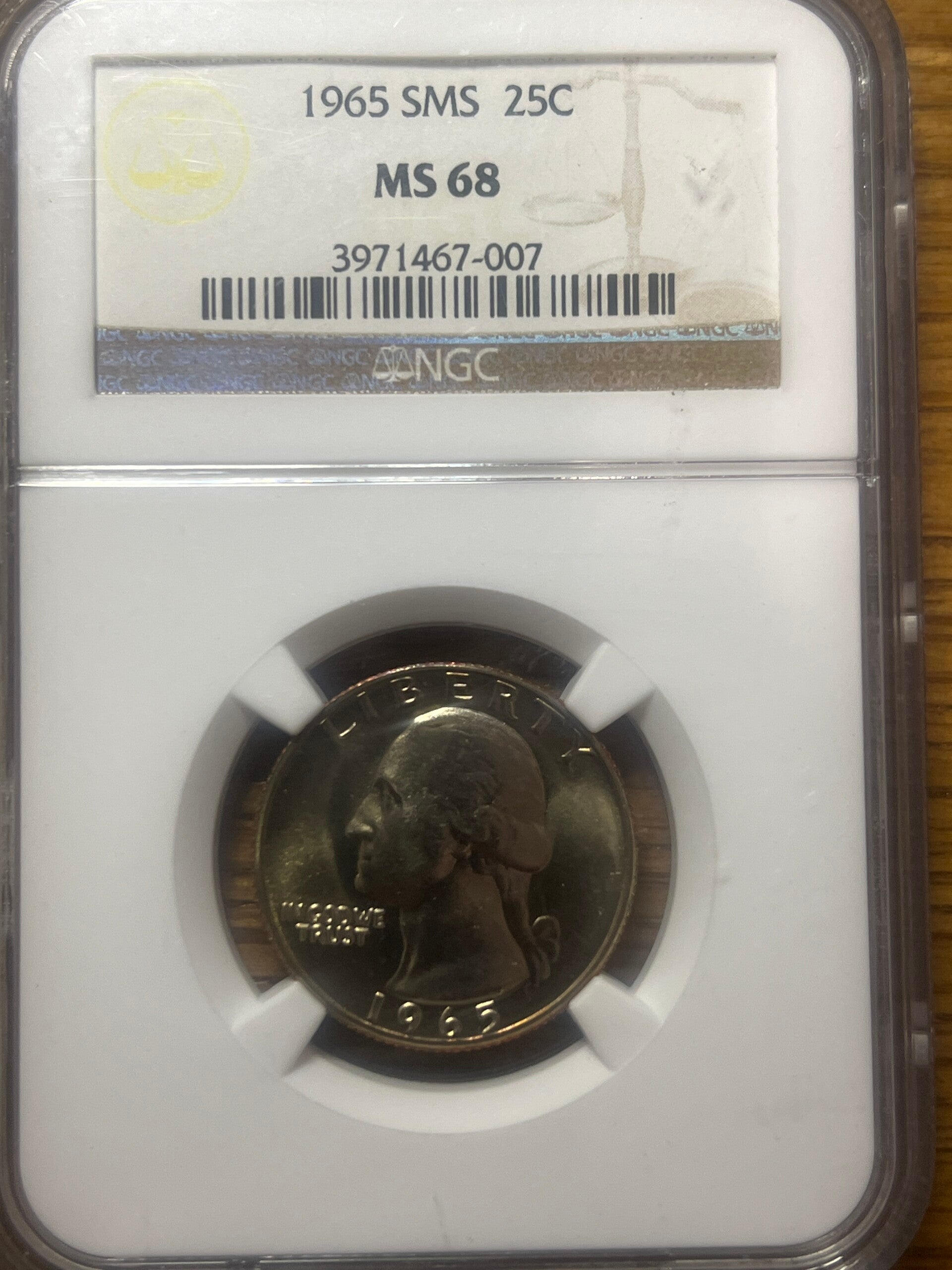 1965 SMS Washington Quarter