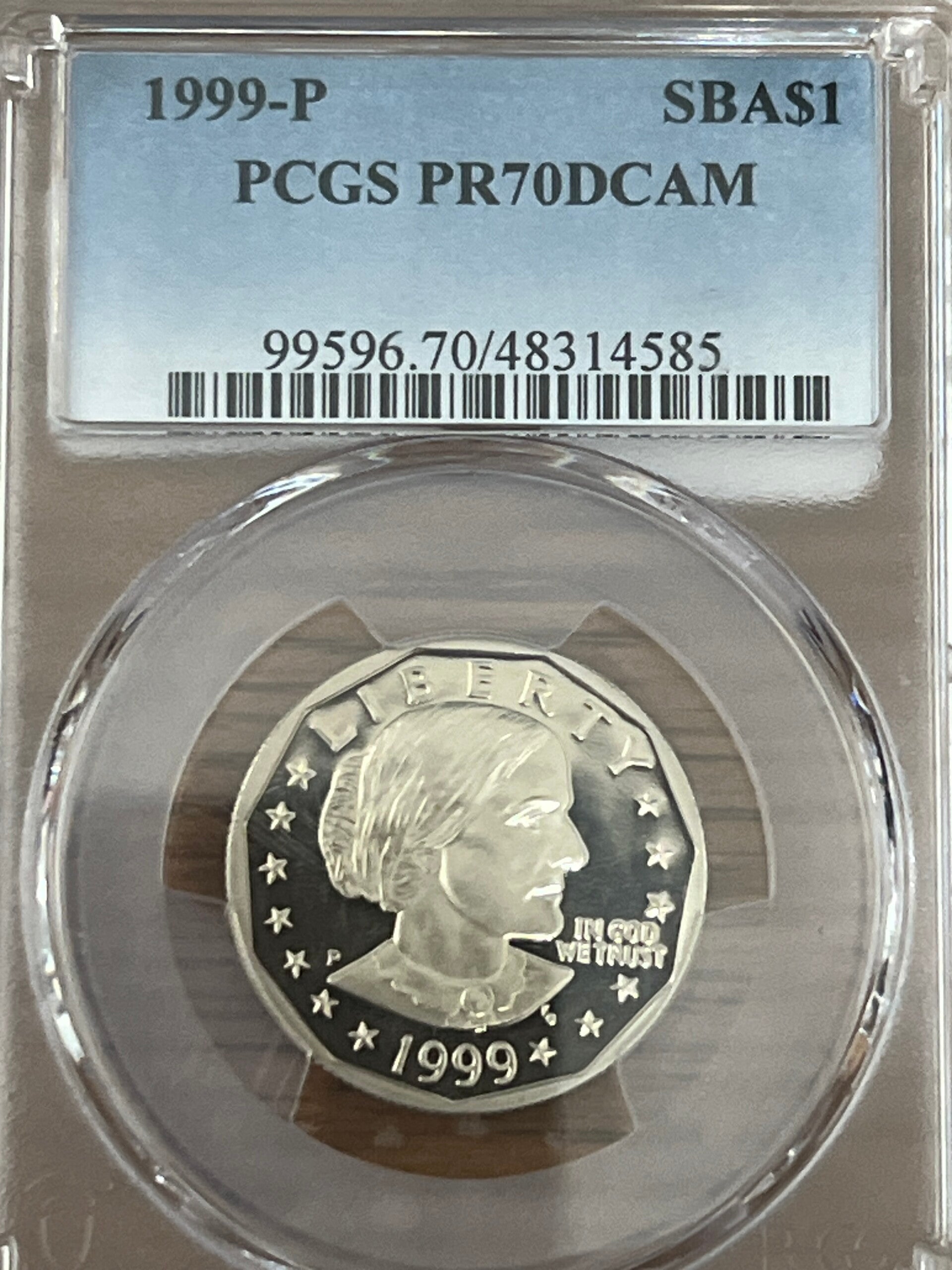 1999-P Anthony Dollar