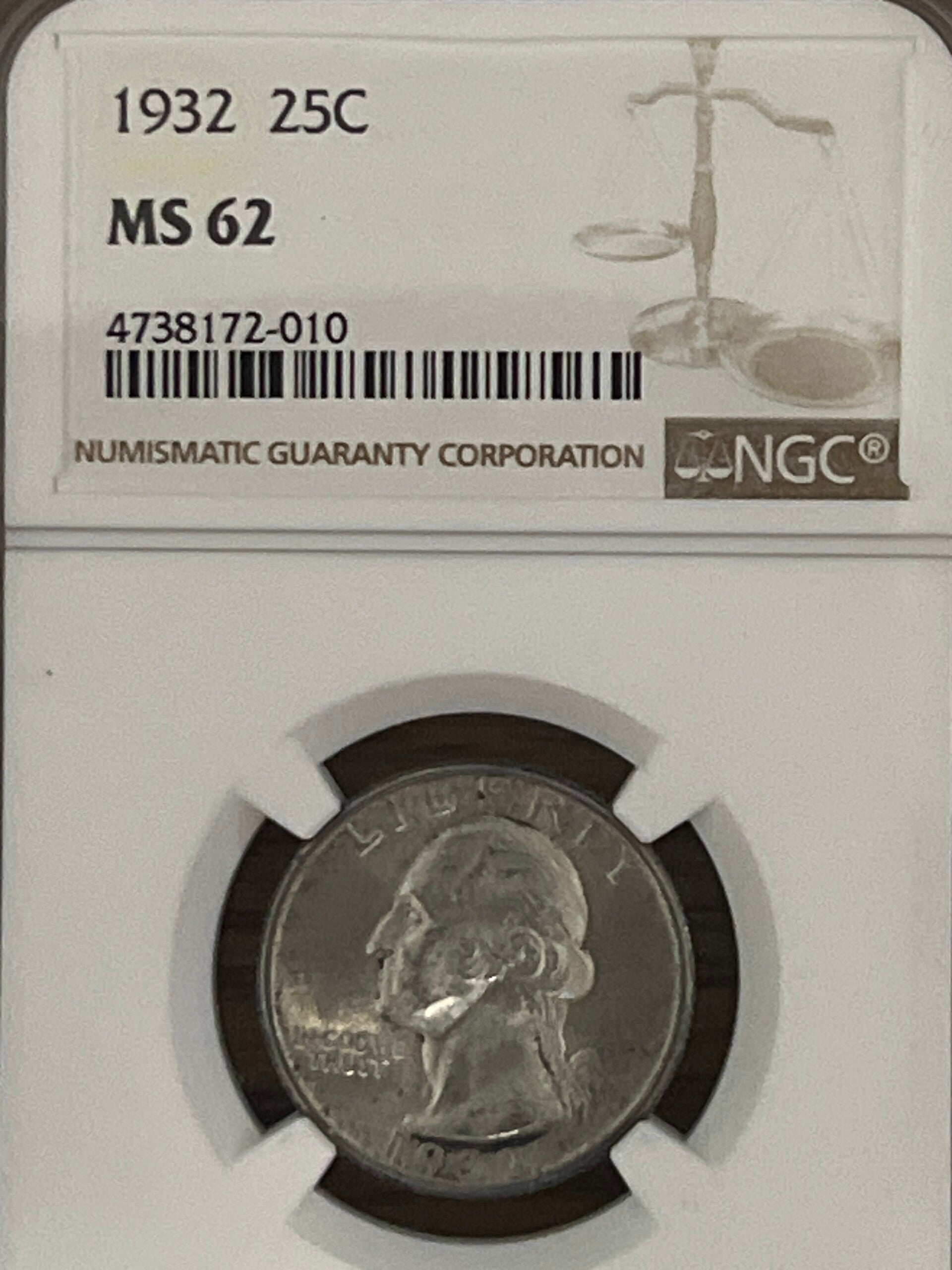 1932 Washington Quarter