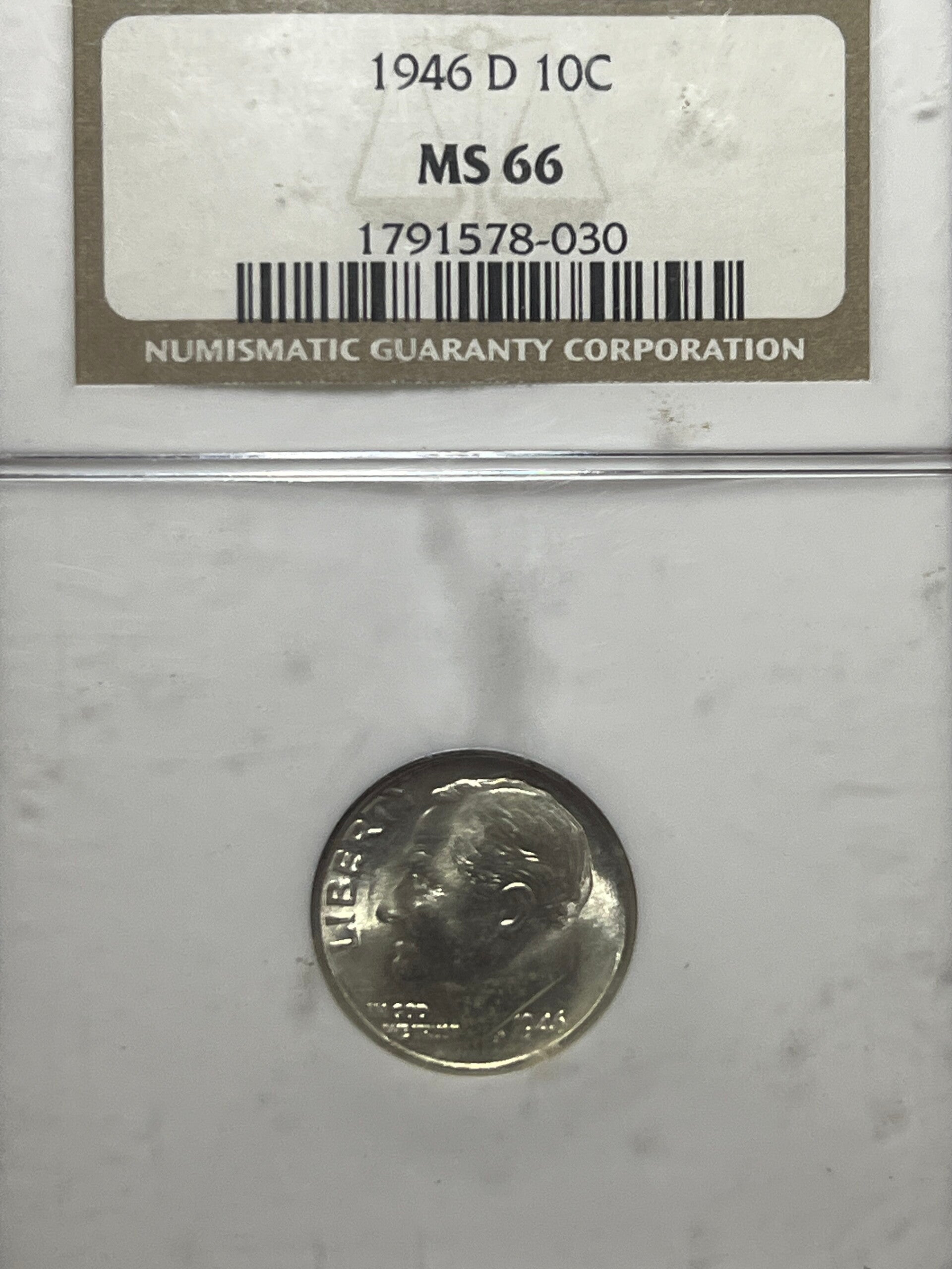 1946-D Roosevelt Dime