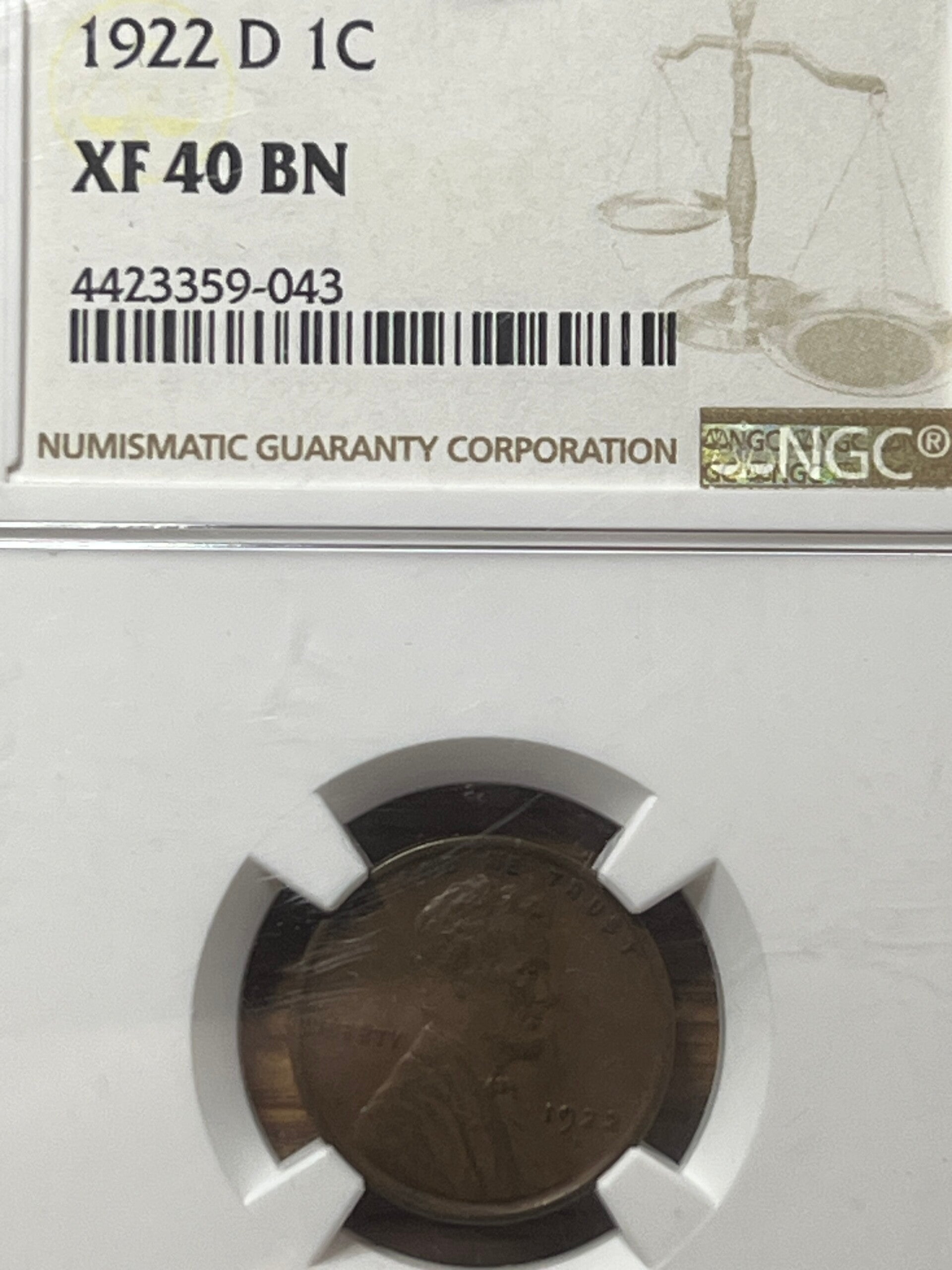 1922-D Lincoln Penny