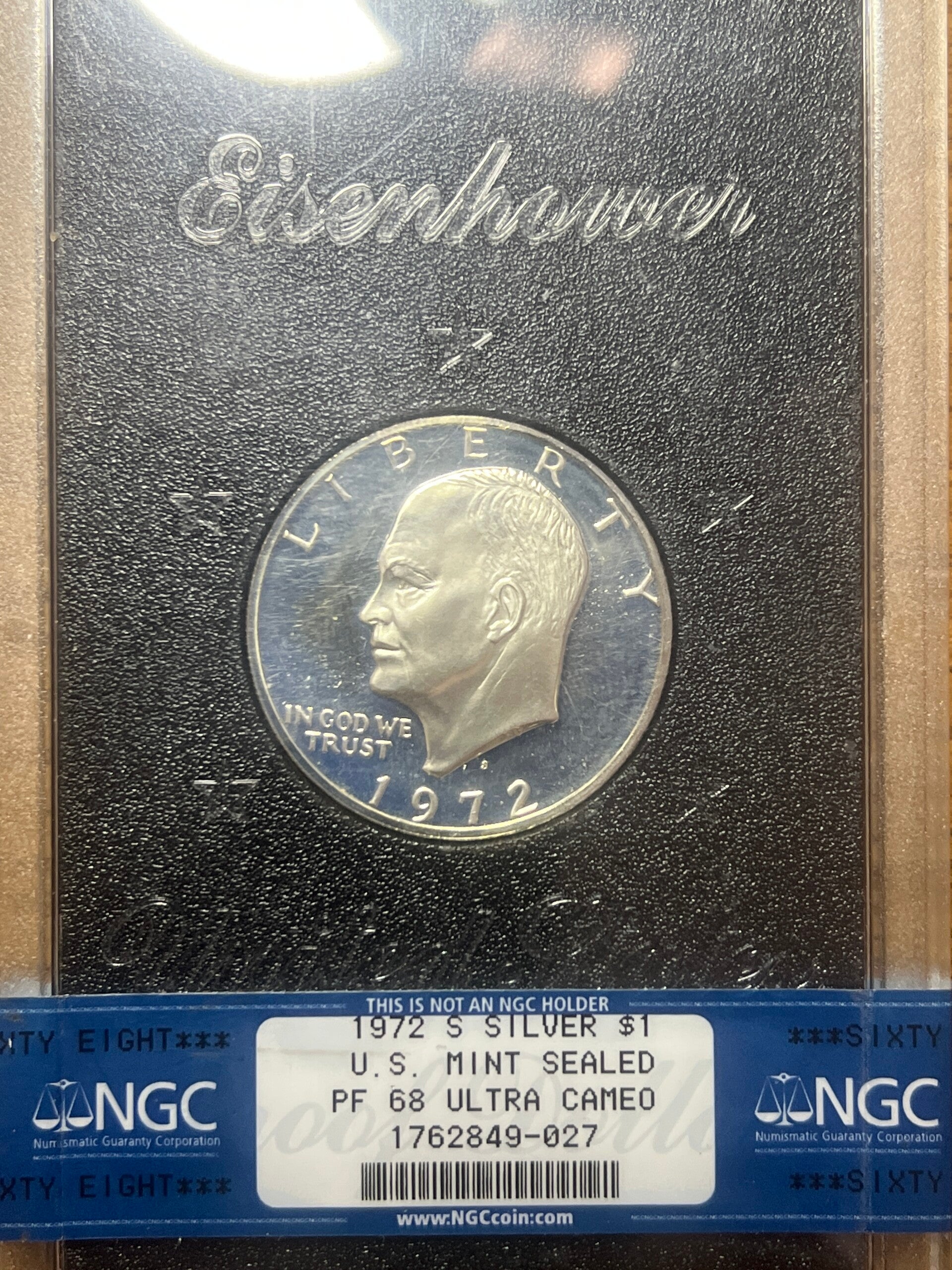 1972-S Eisenhower Dollar