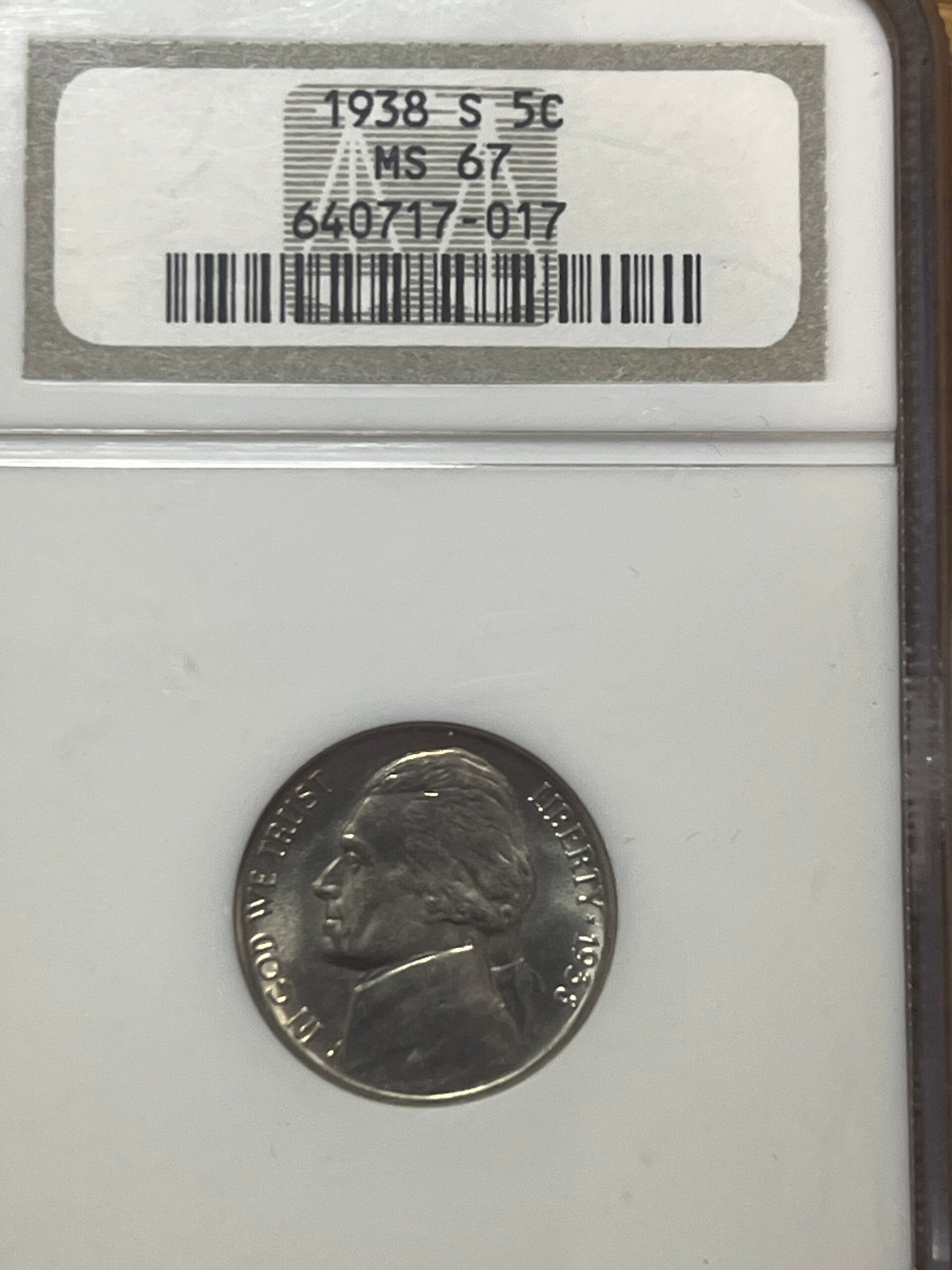 1938-S Jefferson Nickel