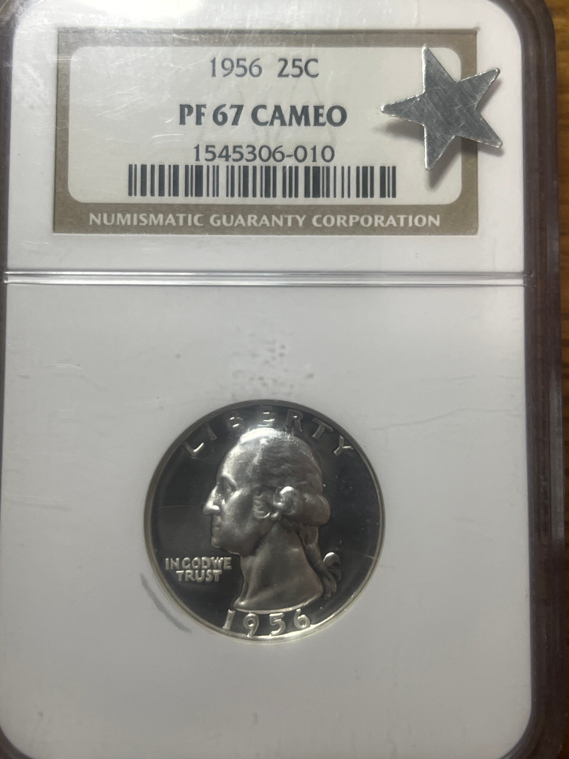 1956 Washington Quarter