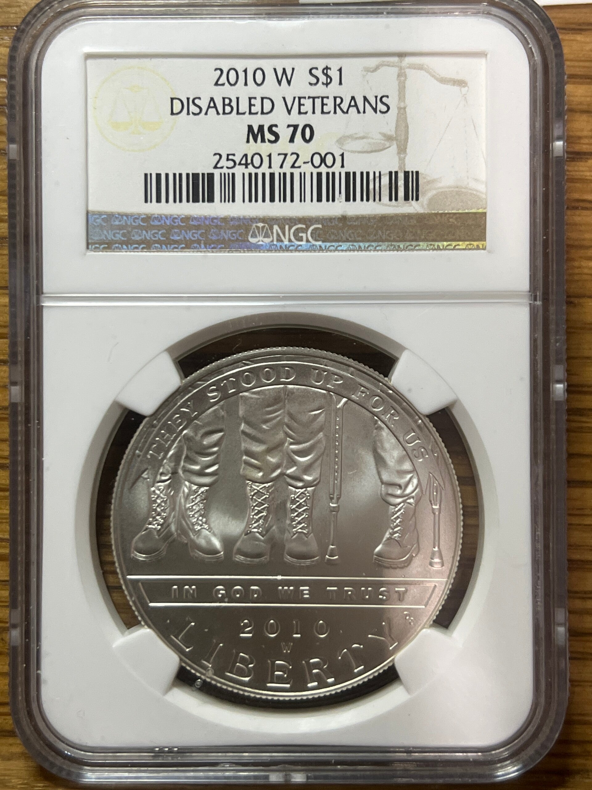 2010 W Commemorative Dollar