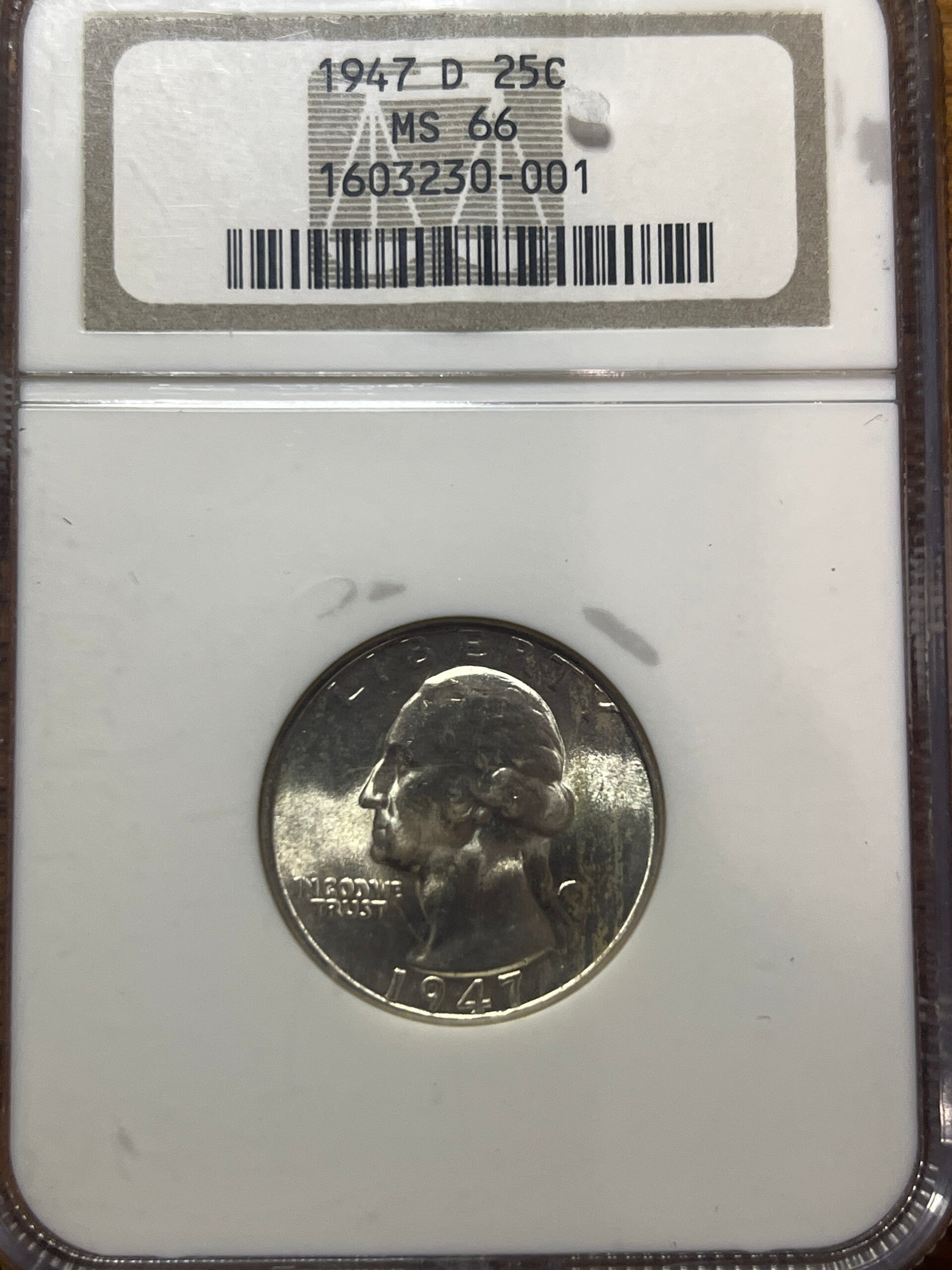 1947-D Washington Quarter