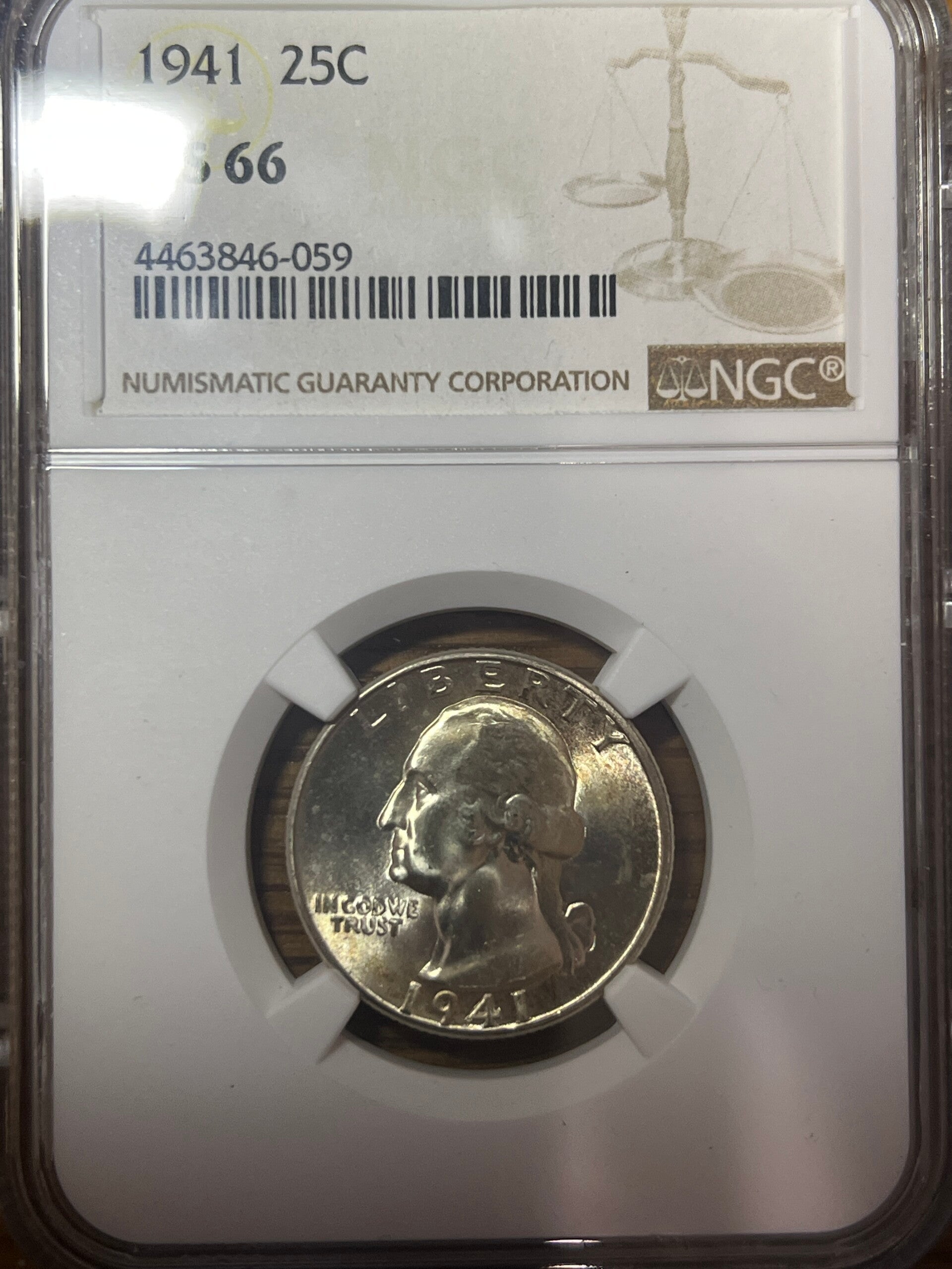 1941 Washington Quarter