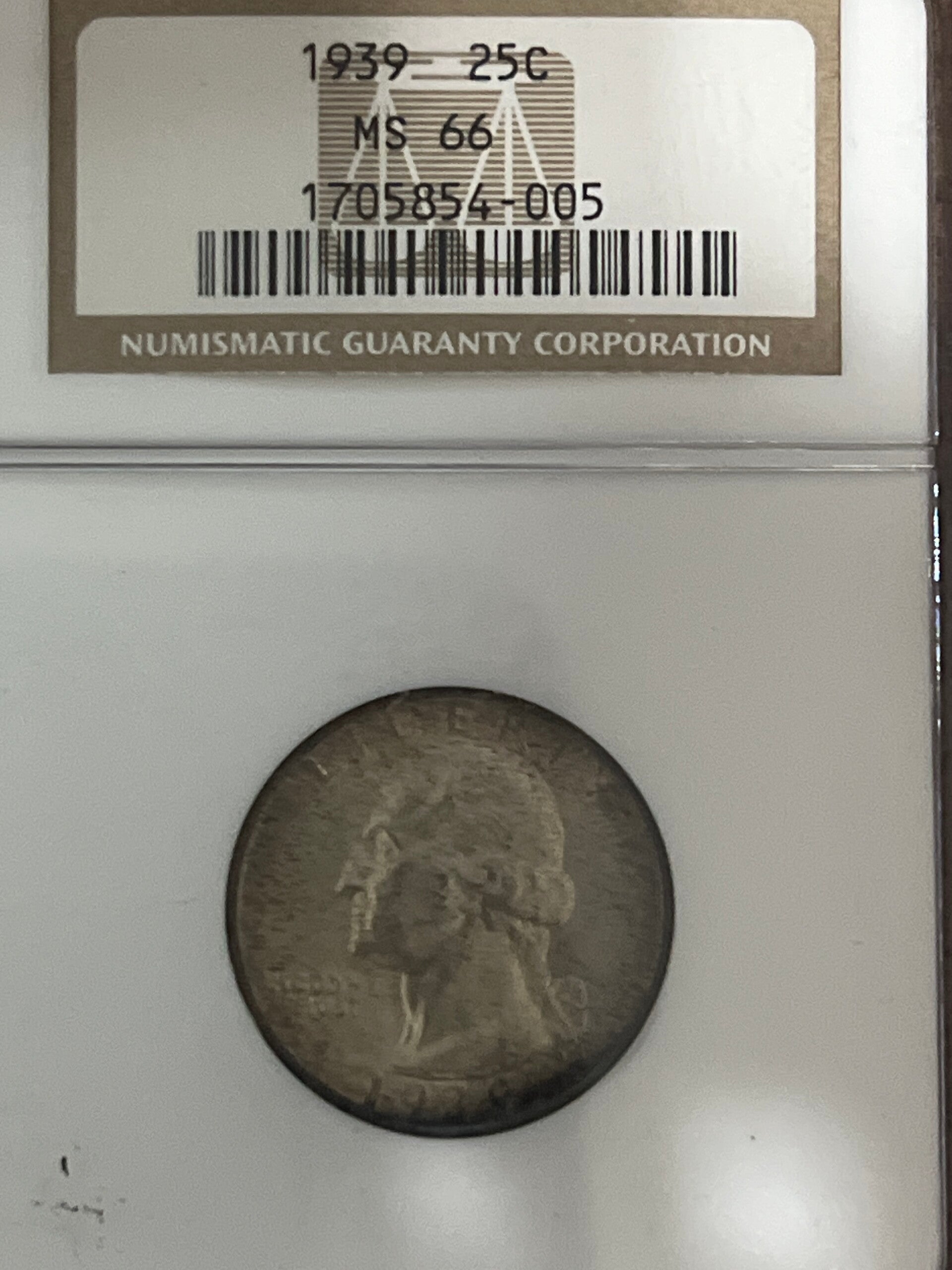 1939 Washington Quarter