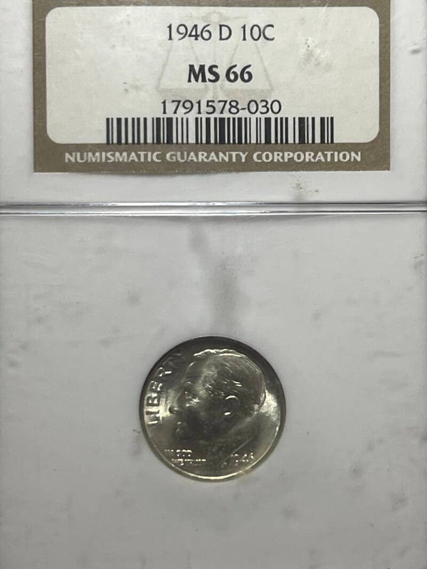 1946-D Roosevelt Dime