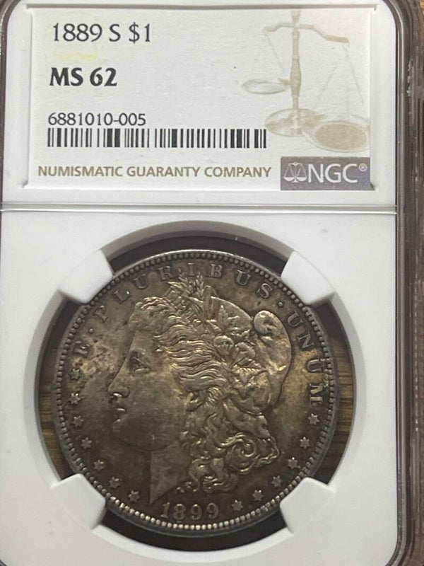 1889-S Morgan Dollar
