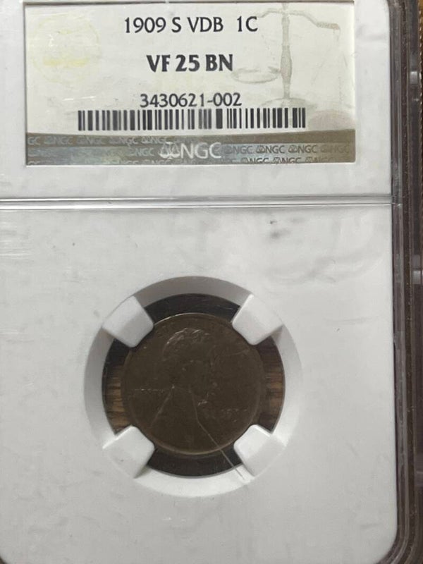 1909-SVDB Lincoln Penny