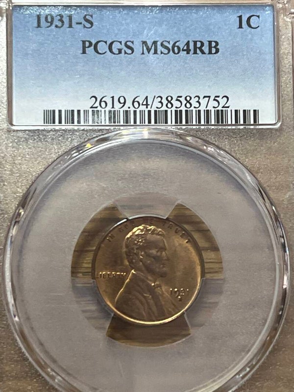 1931-S Lincoln Cent