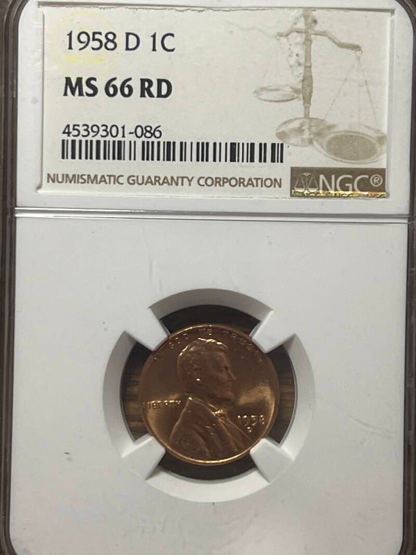 1958-D Lincoln Cent