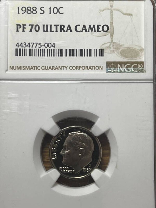 1988-S Roosevelt Dime