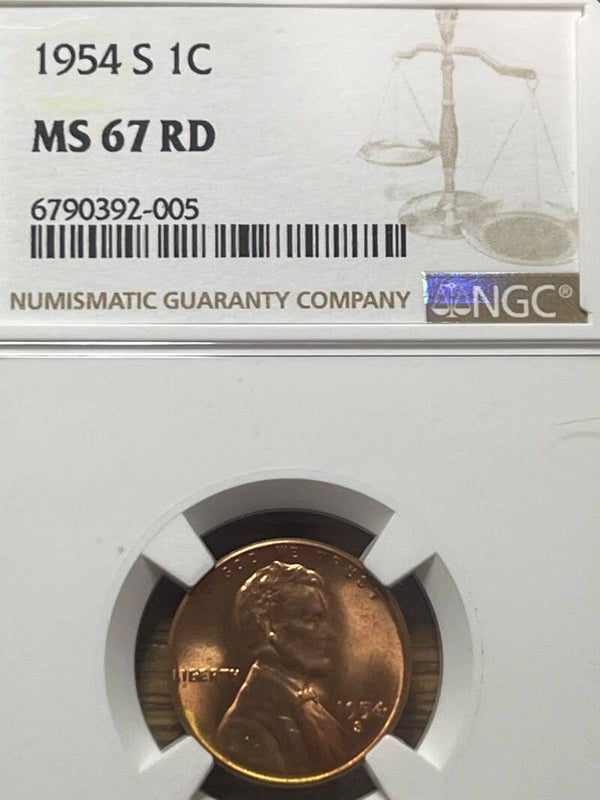 1954-S Lincoln Cent