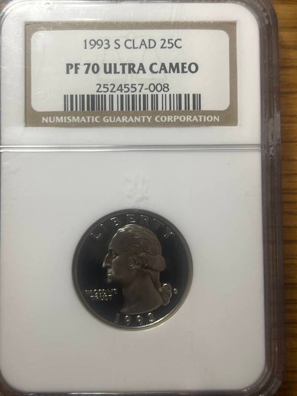 1993-S Washington Quarter