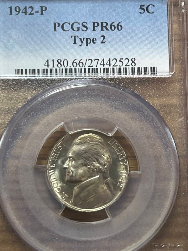 1942-P Jefferson Nickel Type 2